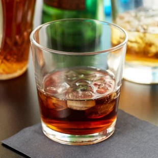 Libbey 15769 Restaurant Basics 12 oz. Customizable Stackable Rocks / Double Old Fashioned Glass - 24/Case