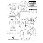Waring 030872 Switch Panel for MMB145 Blenders (2 Toggle Switches)