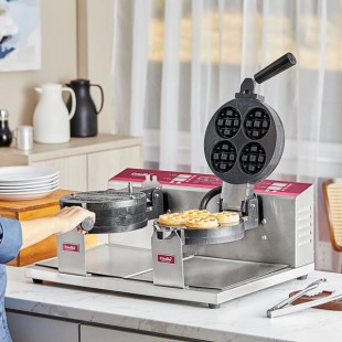 Estella WBMX2A Double Belgian Waffle Maker with Mini Waffle Plate - 120V, 1,820W Estella WBMX2A Double Belgian Waffle Maker with Mini Waffle Plate - 120V, 1,820W