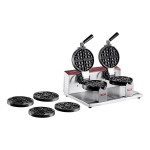 Estella WBMX2A Double Belgian Waffle Maker with Mini Waffle Plate - 120V, 1,820W Estella WBMX2A Double Belgian Waffle Maker with Mini Waffle Plate - 120V, 1,820W
