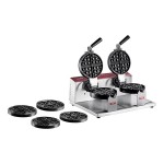 Estella WBMX2A Double Belgian Waffle Maker with Mini Waffle Plate - 120V, 1,820W Estella WBMX2A Double Belgian Waffle Maker with Mini Waffle Plate - 120V, 1,820W