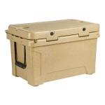 CaterGator CG45SPB Beige 45 Qt. Rotomolded Outdoor Cooler / Ice Chest