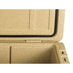 CaterGator CG45SPB Beige 45 Qt. Rotomolded Outdoor Cooler / Ice Chest