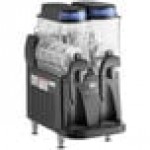 Bunn 58000.0011 Ultra NX Black Double 3 Gallon Liquid Autofill Slushy Machine with Constant Flow Valve - 120V Bunn 58000.0011 Ultra NX Black Double 3 Gallon Liquid Autofill Slushy Machine with Constant Flow Valve - 120V