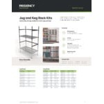 Regency 20-Jug Chrome 5 Gallon Water Jug Rack - 24 Regency 20-Jug Chrome 5 Gallon Water Jug Rack - 24