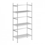 Regency 20-Jug Chrome 5 Gallon Water Jug Rack - 24 Regency 20-Jug Chrome 5 Gallon Water Jug Rack - 24