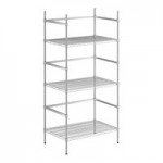 Regency 20-Jug Chrome 5 Gallon Water Jug Rack - 24 Regency 20-Jug Chrome 5 Gallon Water Jug Rack - 24