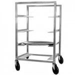 Channel OT-8D 16 Tray Double Aluminum Oval Tray Rack - Assembled Channel OT-8D 16 Tray Double Aluminum Oval Tray Rack - Assembled