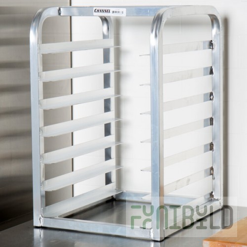 Channel TT307 7 Pan End Load Countertop Half Bun / Sheet Pan Rack - Assembled