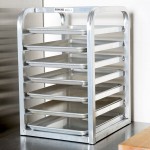 Channel TT307 7 Pan End Load Countertop Half Bun / Sheet Pan Rack - Assembled