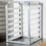 Channel TT307 7 Pan End Load Countertop Half Bun / Sheet Pan Rack - Assembled
