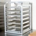 Channel TT307 7 Pan End Load Countertop Half Bun / Sheet Pan Rack - Assembled