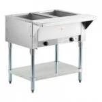 Advance Tabco HF-5G Five Pan Natural Gas Powered Hot Food Table - Open Well