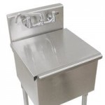 Advance Tabco 6-1-24 One Compartment Stainless Steel Commercial Sink - 24