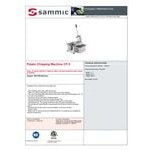 Sammic CF-5 3/8 Sammic CF-5 3/8