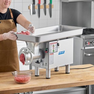 ProCut KG-22-W-XP #22 Electric Meat Grinder with Safe Guard - 220V, 2 hp