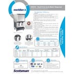 Scotsman HID525WX-1A Meridian® Water-Cooled Countertop Nugget Ice Machine and Water Dispenser with Hands-Free Dispensing - 25 lb. Bin Capacity Scotsman HID525WX-1A Meridian® Water-Cooled Countertop Nugget Ice Machine and Water Dispenser with Hands-Free Dispensing - 25 lb. Bin Capacity