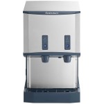 Scotsman HID525AB-1 Meridian® Countertop Air Cooled Ice Machine and Water Dispenser with Push Button Dispensing - 25 lb. Bin Storage Scotsman HID525AB-1 Meridian® Countertop Air Cooled Ice Machine and Water Dispenser with Push Button Dispensing - 25 lb. Bin Storage