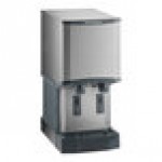 Scotsman HID525AB-1 Meridian® Countertop Air Cooled Ice Machine and Water Dispenser with Push Button Dispensing - 25 lb. Bin Storage Scotsman HID525AB-1 Meridian® Countertop Air Cooled Ice Machine and Water Dispenser with Push Button Dispensing - 25 lb. Bin Storage