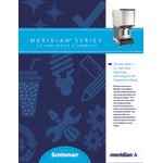Scotsman HID525AB-1 Meridian® Countertop Air Cooled Ice Machine and Water Dispenser with Push Button Dispensing - 25 lb. Bin Storage Scotsman HID525AB-1 Meridian® Countertop Air Cooled Ice Machine and Water Dispenser with Push Button Dispensing - 25 lb. Bin Storage