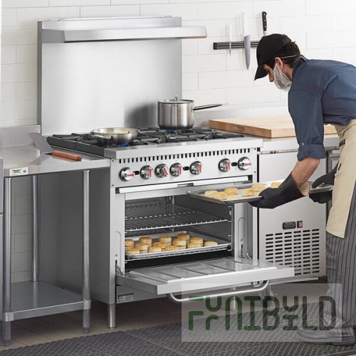 Cooking Performance Group S36-N Natural Gas 6 Burner 36