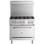 Cooking Performance Group S36-N Natural Gas 6 Burner 36