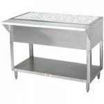 Advance Tabco CPU-2-BS Stainless Steel Ice-Cooled Table with Enclosed Base Advance Tabco CPU-2-BS Stainless Steel Ice-Cooled Table with Enclosed Base