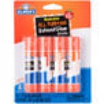 Elmer's E542 0.24 oz. Clear School Glue Stick - 4/Pack