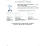 Vestil Mobile Lift / Tilt Table with 22