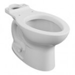 American Standard Cadet PRO 3517C101.020 White Vitreous China Floor-Mount Standard Height Elongated Toilet Bowl - 1.6 GPF