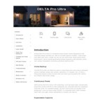 EcoFlow DELTA Pro Ultra EFDELTAPROULTRA-US Lithium-Ion Whole-Home Portable Inverter