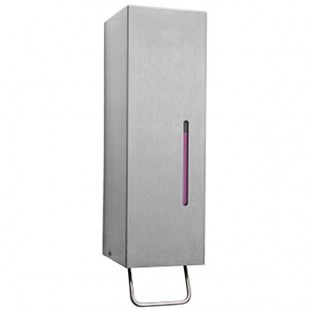 Bobrick B-26617 TrimLineSeries 1000 mL Stainless Steel Surface-Mounted Liquid Hand / Dish Soap Dispenser Bobrick B-26617 TrimLineSeries 1000 mL Stainless Steel Surface-Mounted Liquid Hand / Dish Soap Dispenser
