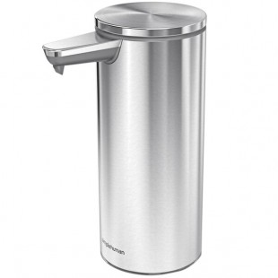 Simplehuman ST1082 9 oz. Brushed Stainless Steel Soap / Sanitizer Dispenser with Touchless Sensor Pump Simplehuman ST1082 9 oz. Brushed Stainless Steel Soap / Sanitizer Dispenser with Touchless Sensor Pump