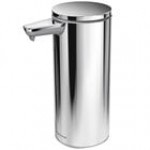 Simplehuman ST1082 9 oz. Brushed Stainless Steel Soap / Sanitizer Dispenser with Touchless Sensor Pump Simplehuman ST1082 9 oz. Brushed Stainless Steel Soap / Sanitizer Dispenser with Touchless Sensor Pump
