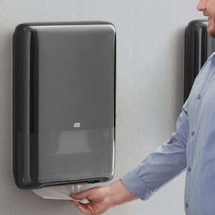 Tork Peakserve 552538 Black Mini Continuous Paper Towel Dispenser H5