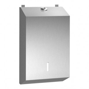 American Specialties, Inc. 10-0262 Surface-Mounted Folded Toilet Tissue Dispenser