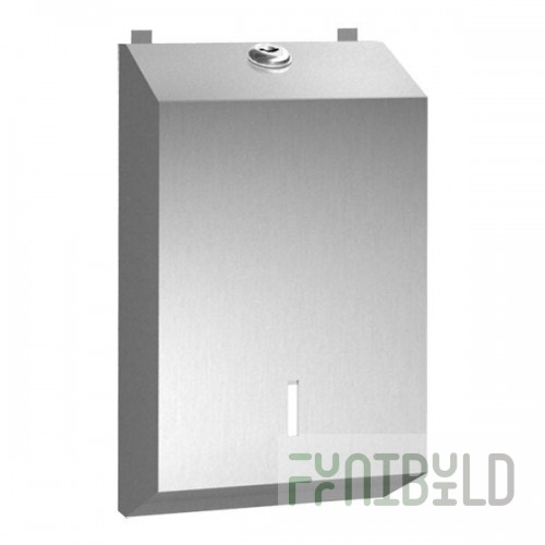 American Specialties, Inc. 10-0262 Surface-Mounted Folded Toilet Tissue Dispenser
