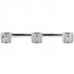 Bobrick B-7686 ClassicSeries Surface-Mounted Double Toilet Tissue Dispenser with Bright Polished Finish