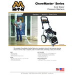 Mi-T-M ChoreMaster CV-2600-4MMC Cold Water Pressure Washer with Mi-T-M Engine - 2,600 PSI; 2.2 GPM