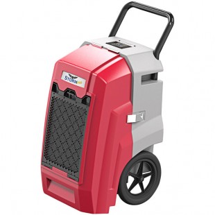 AlorAir Storm Pro 85 Red Smart Wi-Fi Enabled Commercial Dehumidifier with Pump - 115V
