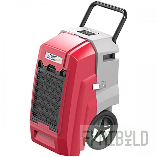 AlorAir Storm Pro 85 Red Smart Wi-Fi Enabled Commercial Dehumidifier with Pump - 115V