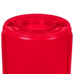 Rubbermaid® BRUTE 55 Gallon Red Round Trash Can and Lid Rubbermaid® BRUTE 55 Gallon Red Round Trash Can and Lid