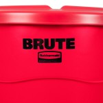 Rubbermaid® BRUTE 55 Gallon Red Round Trash Can and Lid Rubbermaid® BRUTE 55 Gallon Red Round Trash Can and Lid