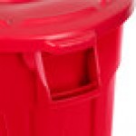 Rubbermaid® BRUTE 55 Gallon Red Round Trash Can and Lid Rubbermaid® BRUTE 55 Gallon Red Round Trash Can and Lid