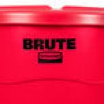 Rubbermaid® BRUTE 55 Gallon Red Round Trash Can and Lid Rubbermaid® BRUTE 55 Gallon Red Round Trash Can and Lid