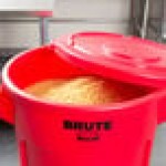 Rubbermaid® BRUTE 55 Gallon Red Round Trash Can and Lid Rubbermaid® BRUTE 55 Gallon Red Round Trash Can and Lid