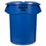 Rubbermaid® BRUTE 55 Gallon Red Round Trash Can and Lid Rubbermaid® BRUTE 55 Gallon Red Round Trash Can and Lid