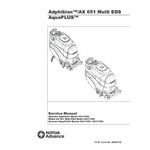 Advance Adphibian 56317010 Multi-Surface Extractor / Floor Scrubber with (4) 251 Ah Wet Batteries, Onboard Charger, and Brushes - 16 Gallon / 20 Gallon Advance Adphibian 56317010 Multi-Surface Extractor / Floor Scrubber with (4) 251 Ah Wet Batteries, Onboard Charger, and Brushes - 16 Gallon / 20 Gallon
