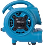 XPOWER P-230AT-Blue 3-Speed Compact Air Mover with GFCI Power Outlets and Timer - 1/4 hp XPOWER P-230AT-Blue 3-Speed Compact Air Mover with GFCI Power Outlets and Timer - 1/4 hp