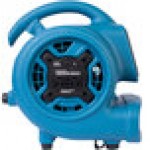 XPOWER P-230AT-Blue 3-Speed Compact Air Mover with GFCI Power Outlets and Timer - 1/4 hp XPOWER P-230AT-Blue 3-Speed Compact Air Mover with GFCI Power Outlets and Timer - 1/4 hp